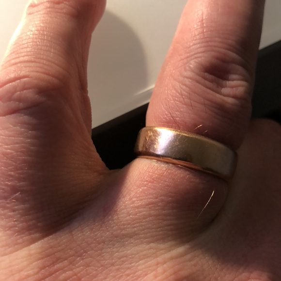 Men’s 14K Rose Gold wedding band size 10 - Picture 4 of 4